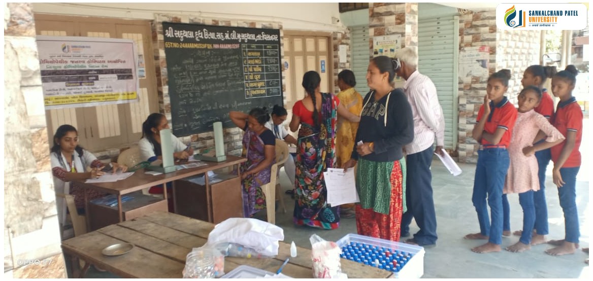 Free Diagnosis Homeopathic Camp Organized By Sankalchand Patel